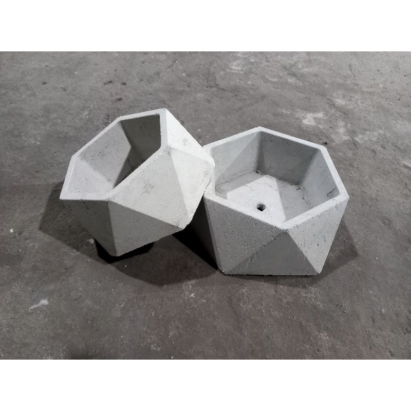 Chậu Xi Măng Lục Giác