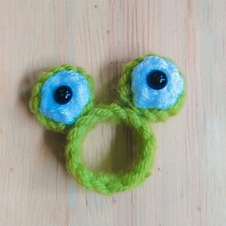 Nhẫn thú len handmade nhẫn ếch, nhẫn gấu, nhẫn vịt