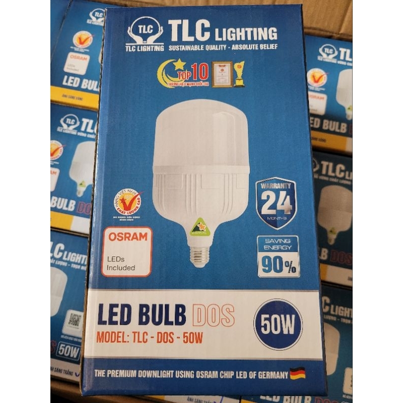 Đèn led siêu sáng, tiết kiệm điện TLC DOS 20w , 30w , 50W Công nghệ Nhật Bản