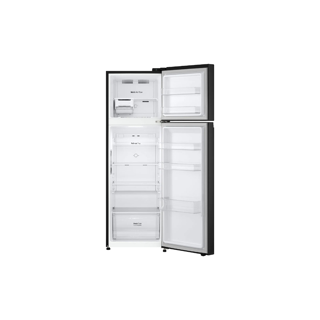 [Mã ELRE20 giảm 20% tối đa 2TR] Tủ lạnh LG ngăn đá trên Smart Inverte 266L GV-B262BL (Đen)