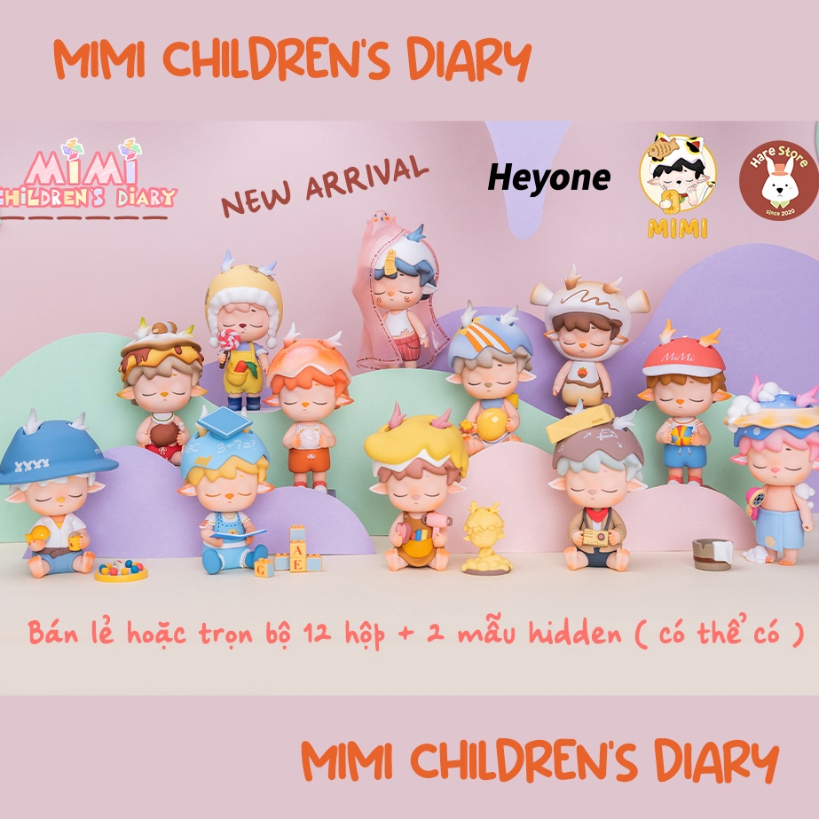 MiMi Children's Diary / BLINDBOX/ HEYONE/ CHÍNH HÃNG