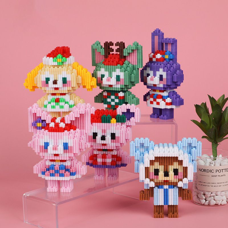 LeGo Mô Hình Đồ Chơi Lắp Ghép 3D Nhiều Hình Đáng Yêu Cho Bé