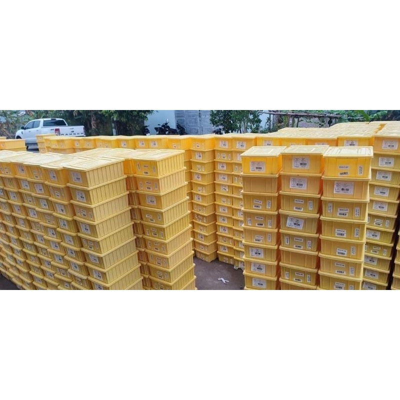 Hộp nhựa có nắp đựng đồ công nghiệp