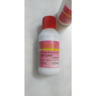Oxy trợ nhuộm ROSSY 100ml 6%  9%  12%