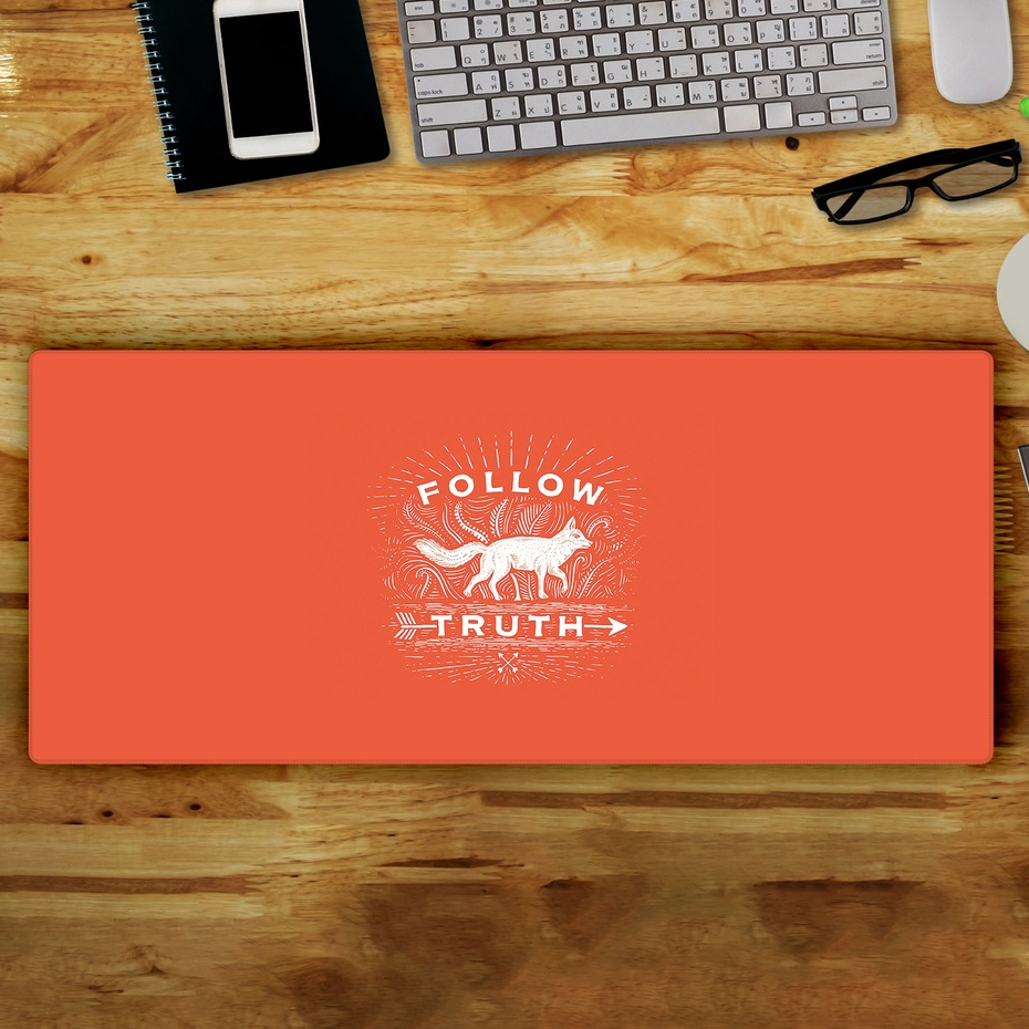 Lót chuột - Bàn di chuột 30x80cm, 40x90cm Màu sáng phong cách, Trang trí góc làm việc đẹp