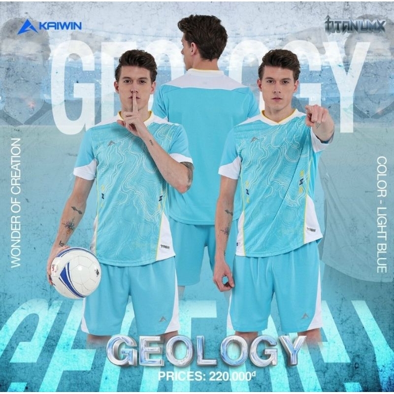 BỘ QUẦN ÁO BÓNG ĐÁ KAIWIN - GEOLOGY