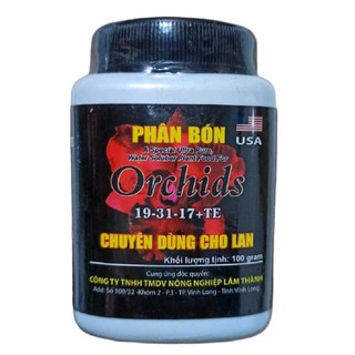 Phân bón chuyên dùng cho phong lan 19-31-17 hũ 100g