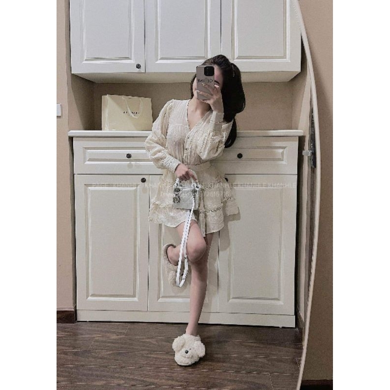 Sét bộ váy tơ