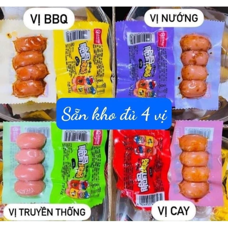 Bịch xúc xích 4 viên 50 gói