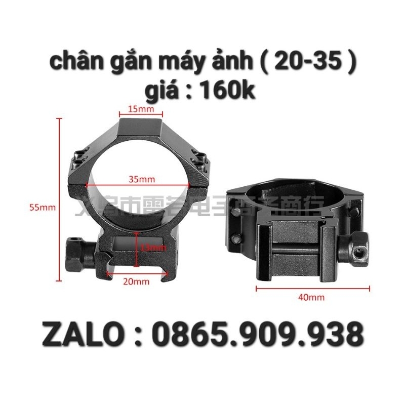 Chân kính máy ảnh loại thấp