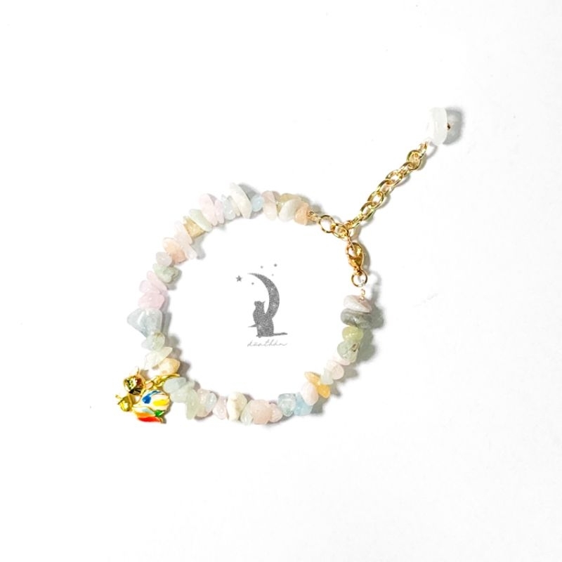 Vòng tay ước nguyện đá phong thuỷ tự nhiên: tăng tài lộc - tình duyên - may mắn