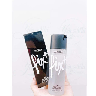 Xịt khoáng mac prep + prime fix+ cố định lớp makeup, giữ bền lớp trang điểm lên đến 12h