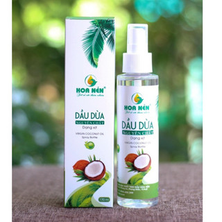 Dầu Dừa Nguyên Chất Hoa Nén 170ml Dạng Xịt - Thần dược cho làn da, mái tóc, đôi mi