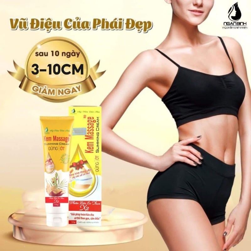 Combo 5 Kem tan mỡ bụng (mẫu mới nhất)