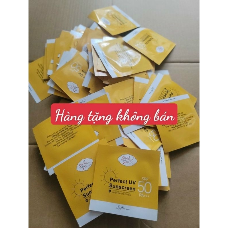 Kem Chống Nắng Saffron - Mẫu thử