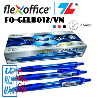 Bút gel b/best style/flexoffice/thiên long fo-gel-b012, 10 cây/hộp
