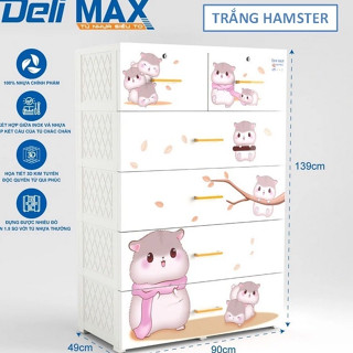 🚀HOẢ TỐC 1H🚀 Tủ nhựa duy tân TABI-L 5 Tầng 6 Ngăn- TỦ NHỰA QUI PHÚC  DELI MAX SIÊU TO 5 TẦNG 6 NGĂN