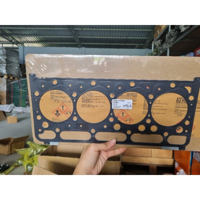 Gioăng mặt máy/ nắp quy lát dùng cho máy gặt DC70 |1G790-03602