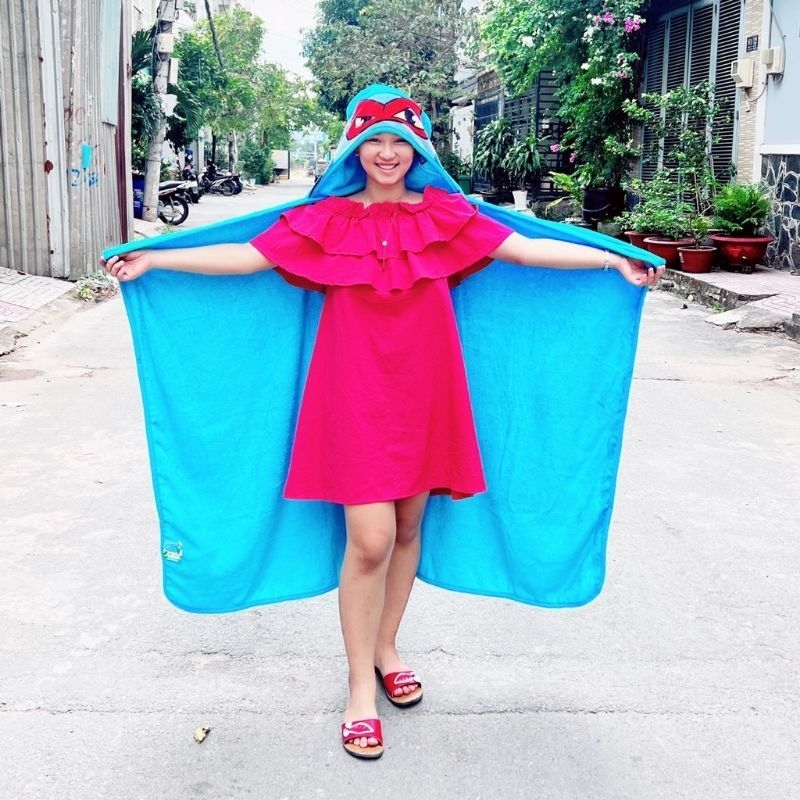 Áo choàng tắm cho bé KUN