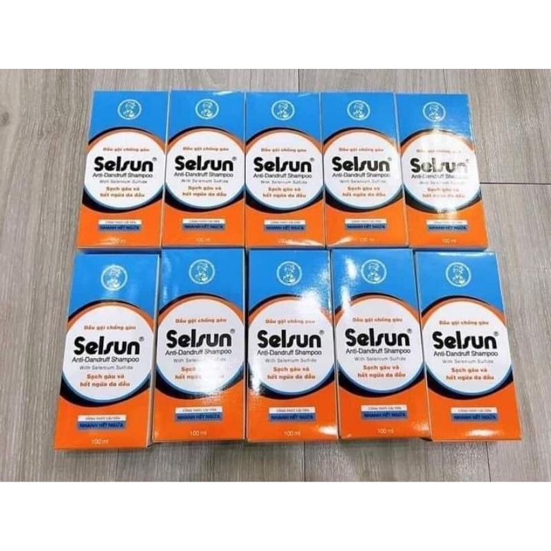Dầu gội sạch gàu và giảm ngứa da đầu Selsun Anti Dandruff Shampoo