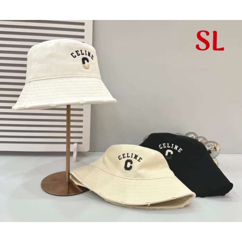 Mũ bucket Celin.e viền rách Quảng Châu