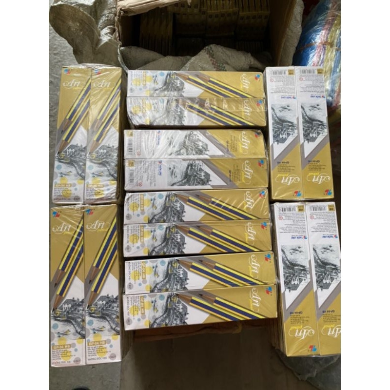 Bút chì gỗ Thiên Long GP-04 1 hộp 10 cây