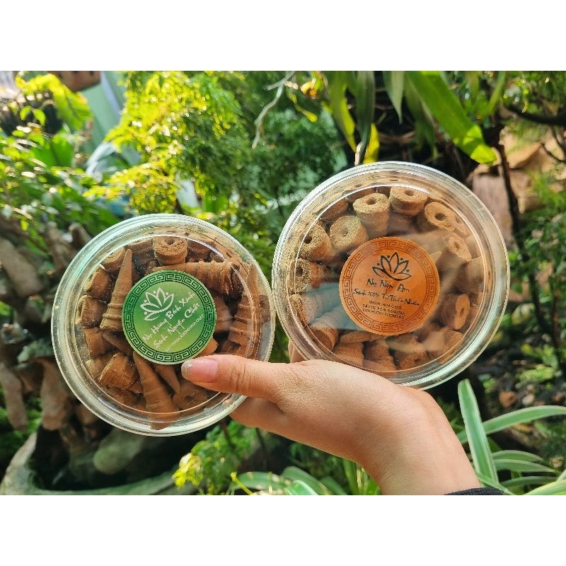 Combo 2 hộp xông trầm, nụ bách, ngọc am siêu thơm.