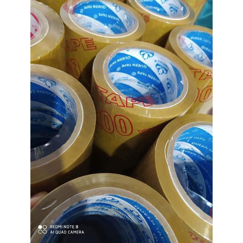 Băng Keo TRONG OPP, ĐỤC Cuộn 100 YARD [Lẻ 1 Cuộn]