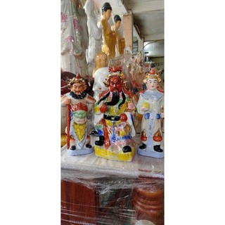 Tượng Quan thánh,  Quan Bình , Châu Xương 35 cm .