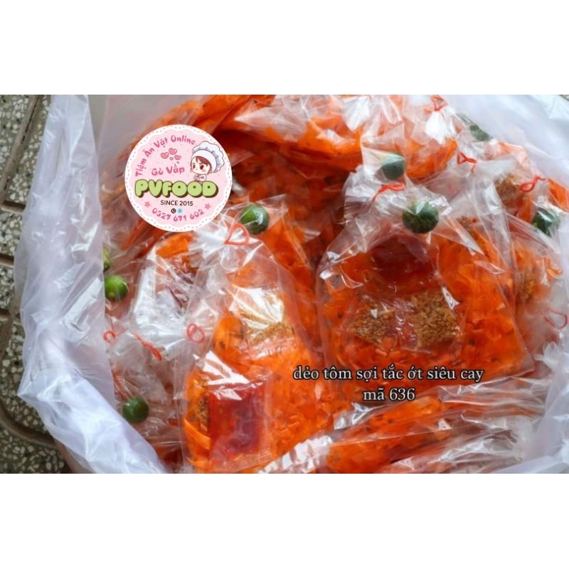 Bánh Tráng Dẻo Tôm Sợi Tắc Ớt Siêu Cay