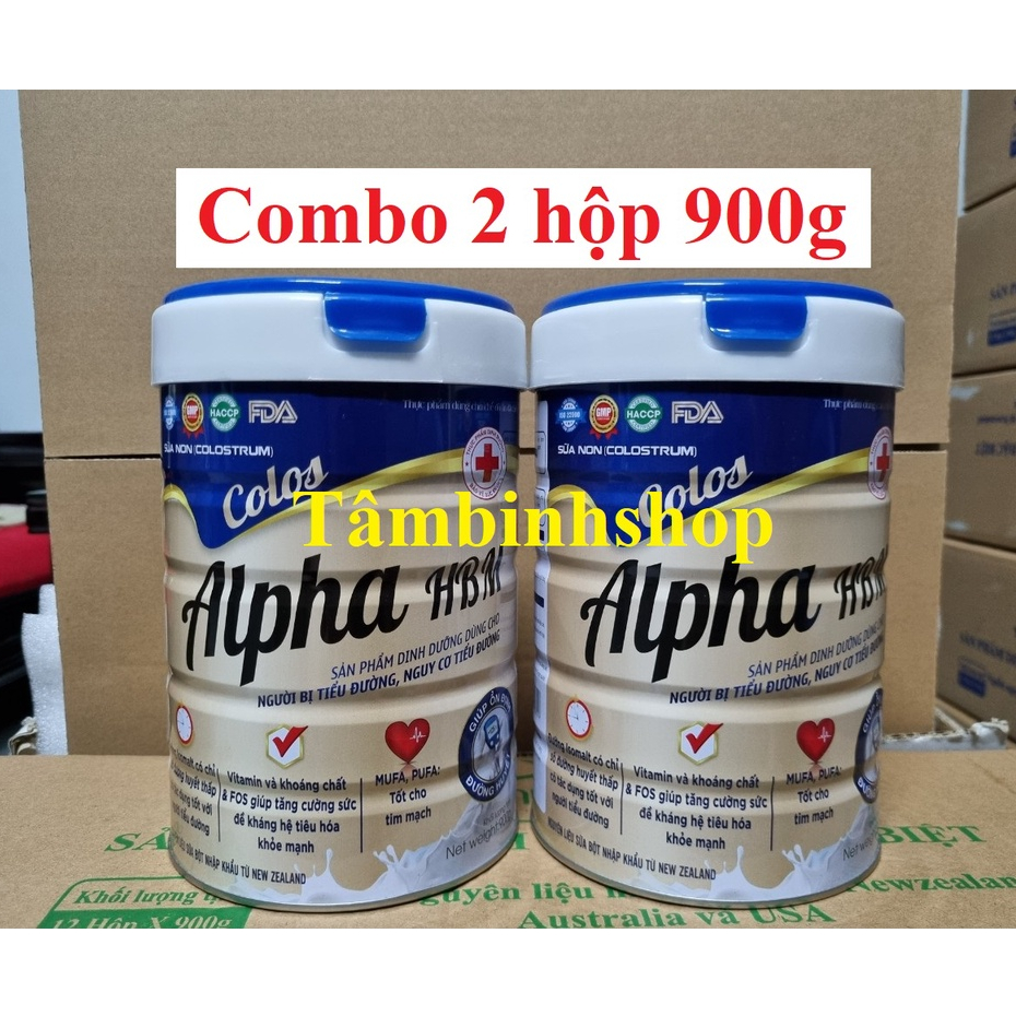 Sữa non cho người bị tiểu đường ALPHA HBM .