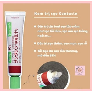 Kem giảm thâm mờ sẹo Gentaci