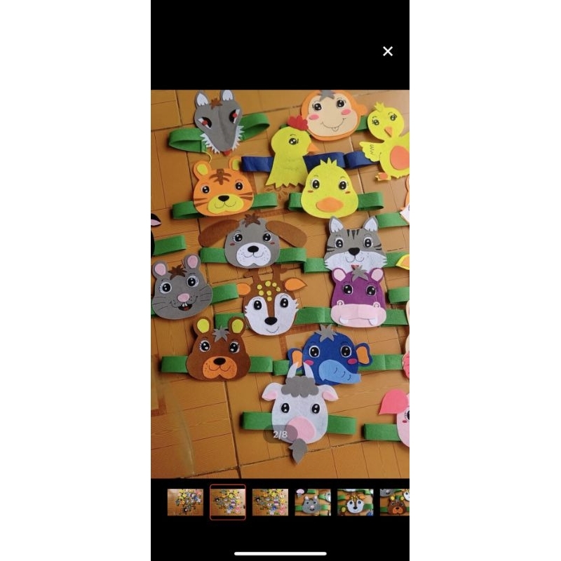 MŨ HÌNH THÚ VÀ CÁC NHÂN VẬT _ ĐỒ DÙNG MẦM NON