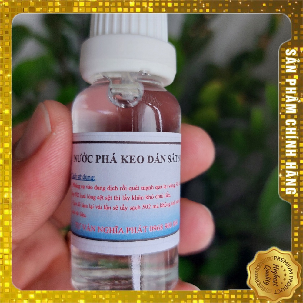 Dung dịch tẩy keo 502 trên gỗ