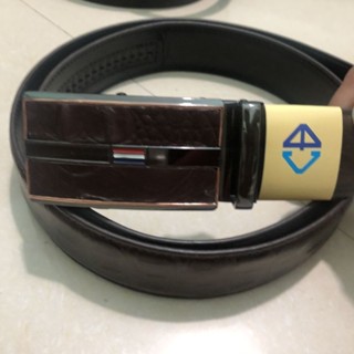 Dây nịt nam da bò vân cá sấu