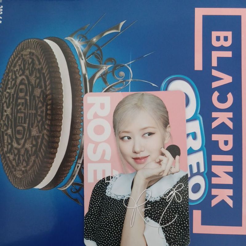 Pass Card Official Oreo x Blackpink Rosé số 4