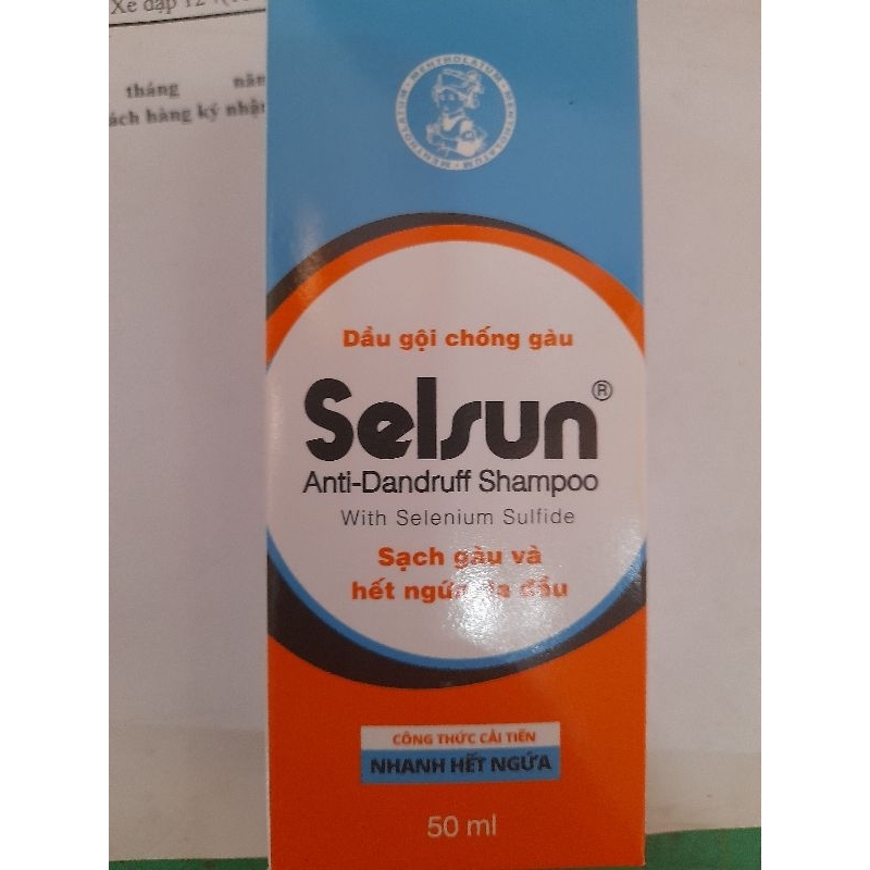 Dầu gội sạch gàu và giảm ngứa da đầu Selsun Anti Dandruff Shampoo