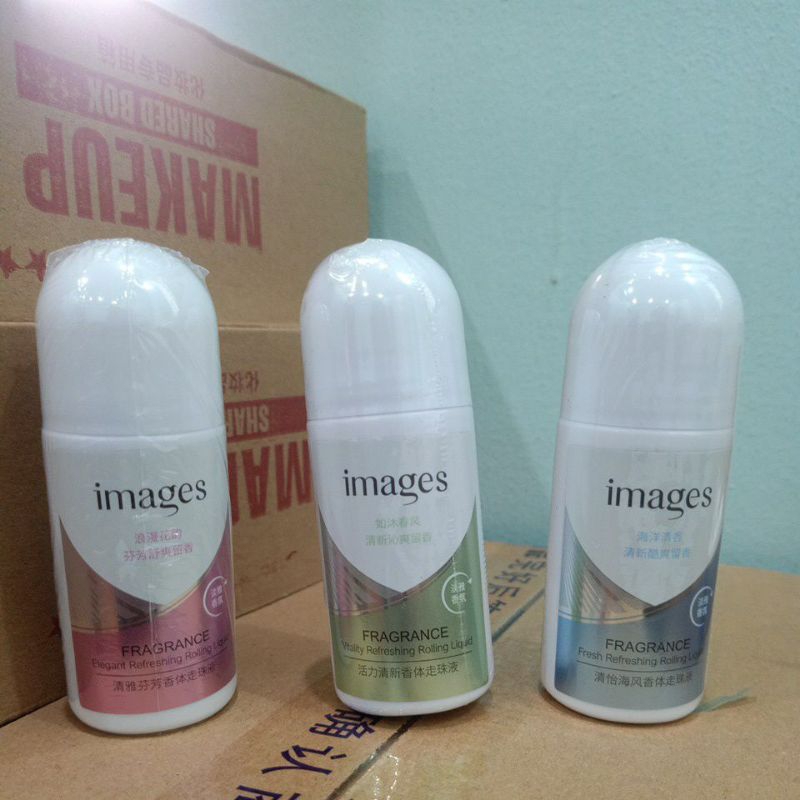 Lăn Khử Mùi IMAGES, Lăn Nách IMAGES, Lăn Kiểm soát mùi mô hôi dưỡng ẩm dưới cánh tay 50ml