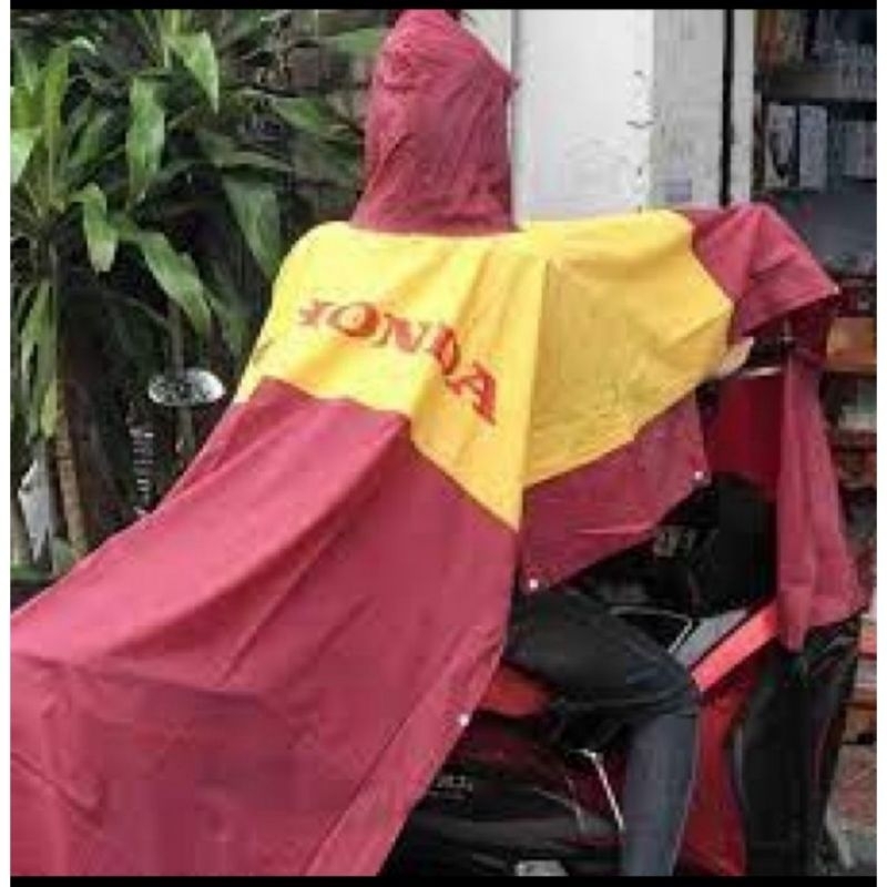 Áo mưa honda cánh dơi siêu tiện dụng (giao màu ngẫu nhiên)