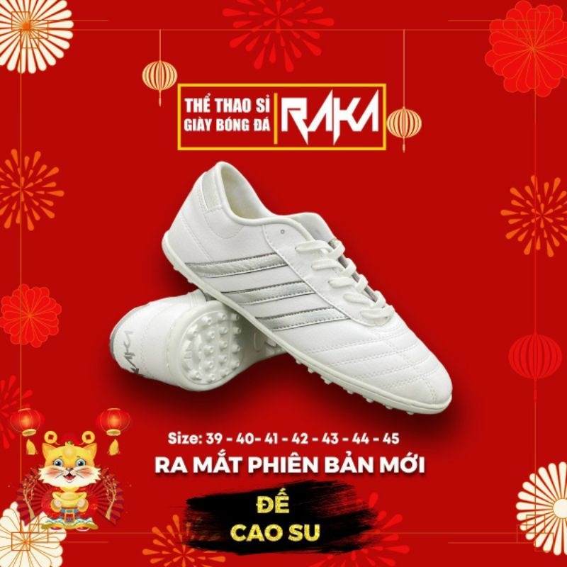Giày đá banh 3 sọc chính hãng thương hiệu RAKA