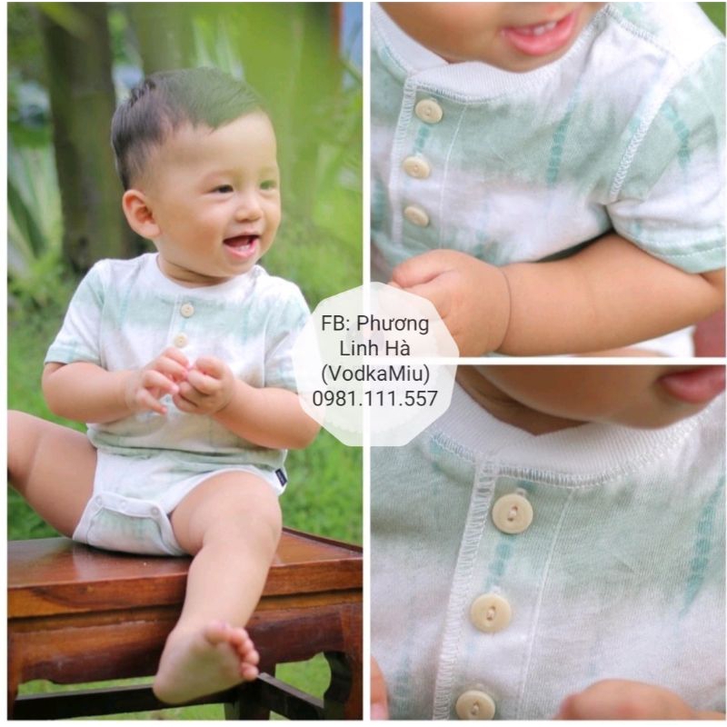 ‼️BODY CHÍP CỌC TAY BA LỖ CỦA GAP, H&M, CK MIX HÃNG... (3/6M: 5-7KG)