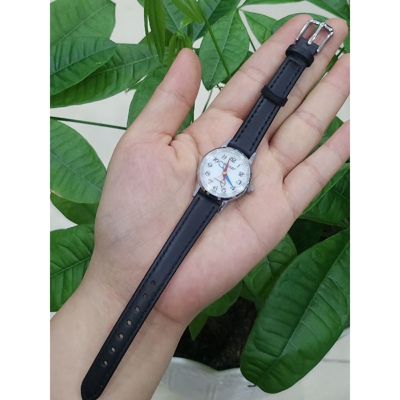 ĐỒNG HỒ SI CƠ LÊN DÂY CÓT DÂY DA DÀNH CHO NỮ - THƯƠNG HIỆU KRONE