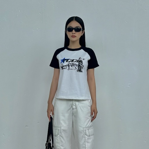 Áo thun tay lở form rộng Backstage88 The Mood Tee