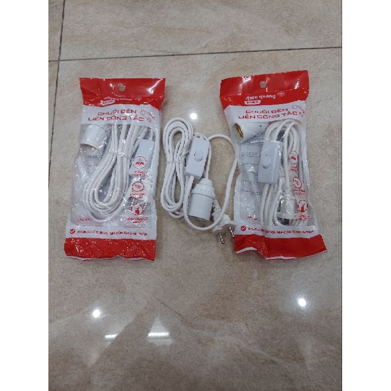 Đui đèn liền công tắc Điện Quang