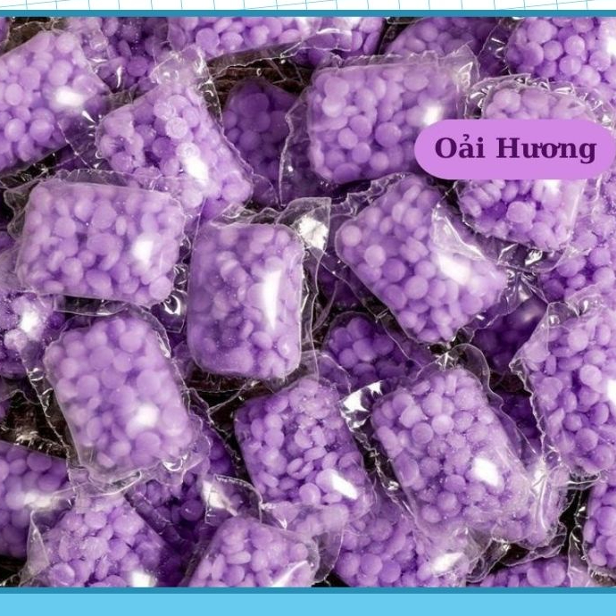 Hạt giặt xả lưu hương giặt chăn ga gối thay thế nước giặt thơm lâu 72h tiện lợi hương Lavender (1 gói 5gr)