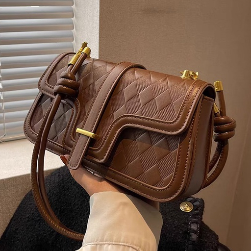 Túi đeo chéo , đeo vai nữ họa tiết da vân hình thoi hàng mới 2023 nổi bật SL75