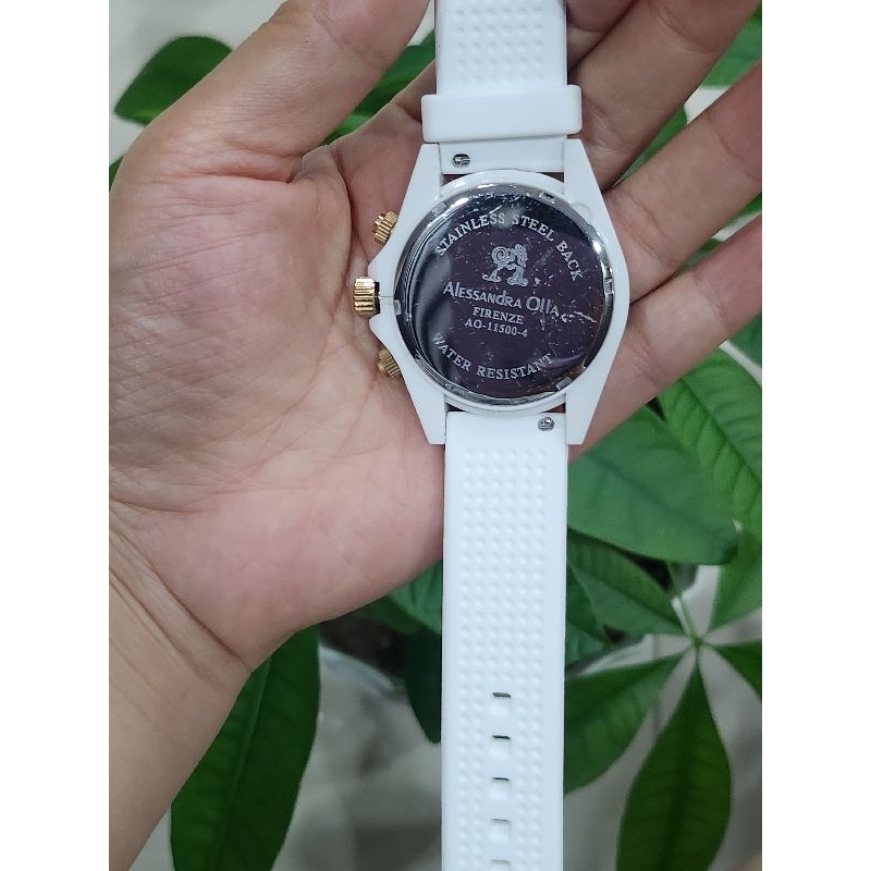 ĐỒNG HỒ SI NHẬT CHÍNH HÃNG SPORT DÂY CAO SU DÀNH CHO NAM HOẶC NỮ TAY TO - THƯƠNG HIỆU ALESSANDRA OLLA