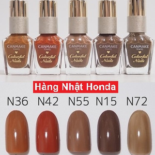 Sơn Móng Tay Canmake Đủ Màu Nội Địa Nhật
