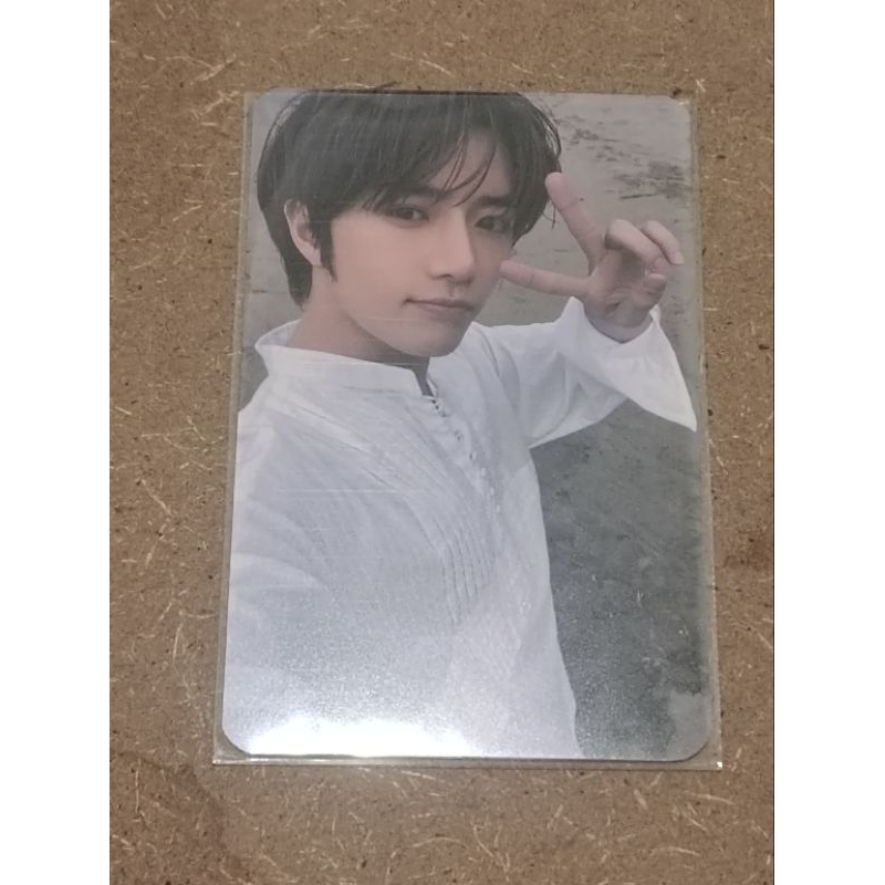 Thẻ ảnh photocard txt soundwave round 1 beomgyu temptation chính hãng official card lucky draw
