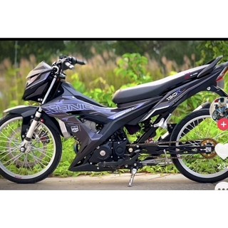 Tem rời sonic 150 xám đen